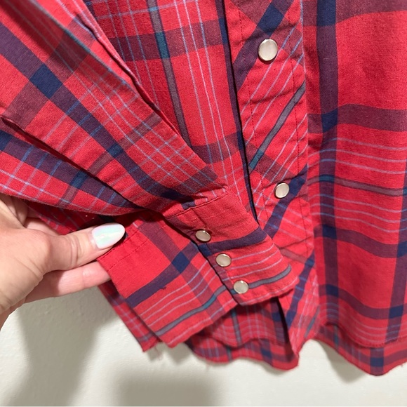 Wrangler Vintage Pearl Snap shirt - Picture 4 of 7
